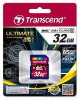   SDHC 32Gb Transcend Class10 UHS-I 600x Ultimate (TS32GSDHC10U1)