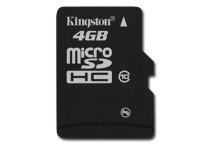  Kingston microSDHC Class10 4Gb