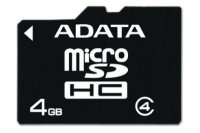  ADATA microSDHC Class 4 4 Gb