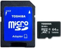   TransFlash 64Gb MicroSDXC Class 10 UHS-I Toshiba, SD-C064UHS1, 