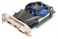 Sapphire AMD Radeon R7 260X  PCI-E OC VERSION 1GB GDDR5 128bit 28nm 1150/6600MHz DVI x2(HD