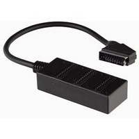 Scart Splitter, 3-fold, 21-pins - fully connected . scart ,HAMA