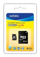   ADATA microSDHC Class 4 4GB + SD adapter