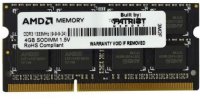   AMD (AE34G1339S2-UO) DDR-III SODIMM 4Gb (PC3-10600) CL9 (for NoteBook)