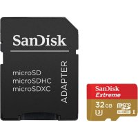   Sandisk Extreme microSDHC 32Gb UHS-I U3 V30 + ADP SDSQXVF-032G-GN6MA