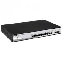  D-Link Switch DGS-1210-10P WebSmart   8  10/100/1000Base-T + 2 -