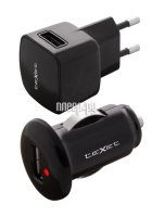   Texet PowerUno TCS-1101  microUSB Black    + 