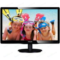  19" Philips 196V4LSB2/01/62  TN LED 1366x768 10000000:1 200cd/m^2 5ms VGA DVI