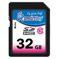   SmartBuy (SB32GBSDHCCL10) SecureDigital High Capacity Memory Card 32Gb Class10