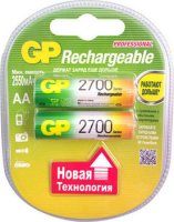  GP 2 , AA, 2700mAh, NiMH (270AAHC-2CR2)-UC2Pet-G