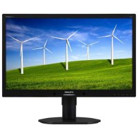  22" Philips 220B4LPCB/00 Black (LED, LCD, Wide, 1680x1050, 5 ms, 170/160, 250 cd/m, 20M:1,