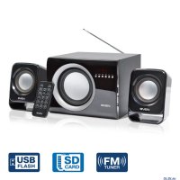  Sven MS-300, ,  A2.1, (RMS):6 +2  3 , FM-, USB/SD