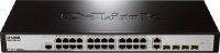   D-Link DES-1228, ME, B1A  24-Port 10, 100Mbps + 2 1000BASE-T + 2 Comb