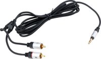   Audio MiniJack (3.5mm) - 2*RCA, 2.0m Belsis (SM1842)  (Smart Manager Series)