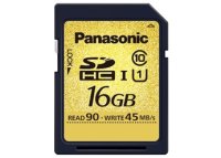   PANASONIC SDHC 16Gb 90MB/s, Class 10, UHS-I (RP-SDUB16GAK)