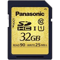   PANASONIC SDHC 32Gb Class 10,UHS-I 90MB/s (RP-SDUB32GAK)