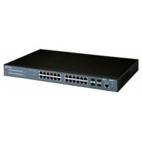  Buffalo (BS-G2124M-EU) 24- 10/100/1000BASE-T SNMP,Web UI,Console