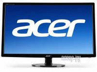  27" Acer S271HLCbid black (LED, LCD, Wide, 1920 x 1080, 2 ms, 178/178, 300cd/m, 100`000`00