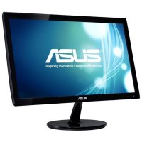  19.5" ASUS VS207D gl.Black, LED, 1600x900, 5ms, 250 cd/m2, ASCR 80M:1, D-Sub