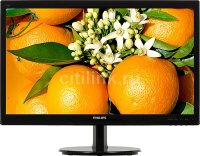  24" Philips 243V5LHAB/00/01  TN LED 1920x1080 1000:1 DC 10000000:1 250cd/m2 5ms VGA DV