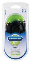  Bandridge VVL5302 3RCA(m)-3RCA(m) 2m