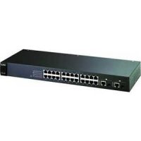  ZyXEL ES1100-24G 24ports 10/100TX 2port 10/100/1000TX or 2slots for SFP