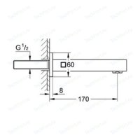 Grohe Universal cube    (13303000)