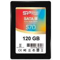   SSD 2.5" 120 Gb Silicon Power SATA III S70 (R550/W510MB/s) (SP120GBSS3S70S2