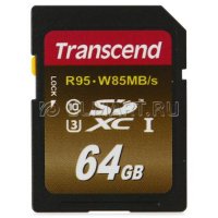   SD 64Gb Transcend (TS64GSDU3) SDXC Class 10 UHS-III