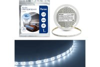 C LED  60SMD(2835)/, 4.8/, 1, IP20, 12V   Feron LS603 27744