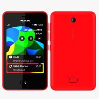   Nokia 501 Asha Dual Sim Red