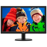  24" Philips 243V5LSB TN LED 1920x1080 5ms VGA