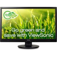  23.6" ViewSonic VA2445M-LED Black 1920x1080, 5ms, 250 cd/m2, DCR 10M:1, D-Sub, DVI-D, 2Wx2,