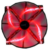  Aerocool Silent Master "Red LED" 200mm 800rpm 18 dBA   EN55659