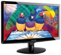  21.5" Viewsonic VA2238W-LED glossy-black Ultra-Slim DVI FullHD 5ms 250cd 10 000 000:1 TFT