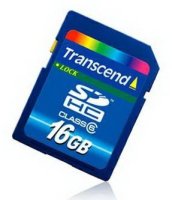 16Gb   SecureDigital (SDHC) Transcend,  6 SDHC VIDEO (TS16GSDHC6V)