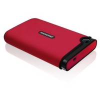 500GB   2.5" Transcend (TS500GSJ25M-R) Portable StoreJet, 5400rpm, USB2.0, Red