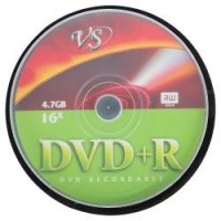  DVD+R 4,7 GB 16x CakeBox (25 ) VS