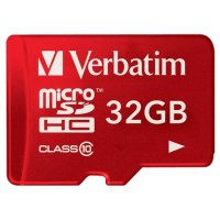   Verbatim Tablet microSDHC Class 10 UHS-1 32GB + SD adapter