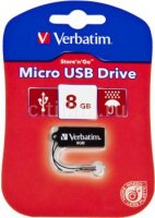   8GB Verbatim Micro, USB 2.0, Slim,