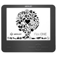   Wexler.Flex ONE (Gray) (6", mono, 1024x768, 8Gb, FB2/PDF/DOC/EPUB/RTF/CHM/HTML/TXT