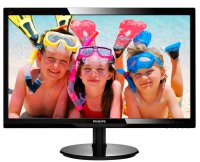  24" Philips 246V5LAB/00(01) Black [ (61 cm), LED, LCD, Wide, 1920x1080, 5 ms, 170/160, 250