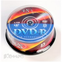   VS DVD+R 8.5Gb 8x Double Layer Printable Cake Box 10P