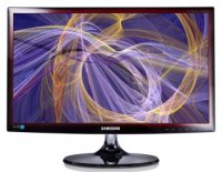  21.5" Samsung S22B350T Black-Red (LED, LCD, 1920x1080, 5 ms, 170/160, 250 cd/m, HDMI)