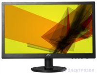  22" AOC E2260SDA Black (LED, LCD, Wide, 1680x1050, 5 ms, 170/160, 250 cd/m, 20M:1, +DVI, +