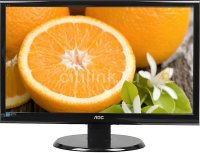  23" AOC E2350SHK Glossy-Black (LED, LCD, Wide, 1920x1080, 5 ms, 170/160, 250 cd/m, 20M:1,