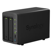  Synology (DS713+) Disk Station (2x3.5"/2.5" HotSwap HDD SATA,RAID 0/1/JBOD,2xGbLAN, 2xUSB3