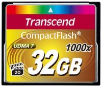 (TS32GCF1000)   32  TRANSCEND  Compact Flash,  1000x