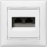 Legrand 774247  RJ 45 - 2 , UTP, . 6, ., Valena