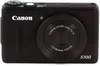  Canon PowerShot S100 Black (12.1Mp, 5x zoom,  , SD, USB,FHD, 